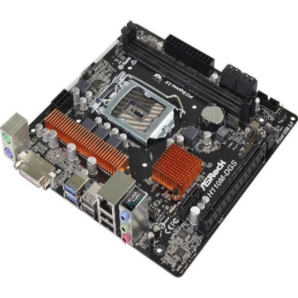 ASRH110M-DGS-R3 Intel H110 1151 DDR4 2133MHz DVI-D Anakart