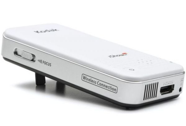 ISHOW-1000-WHITE 50 ANS 854x480Px Wi-Fi Battery Pıco Taşınabilir Projektör