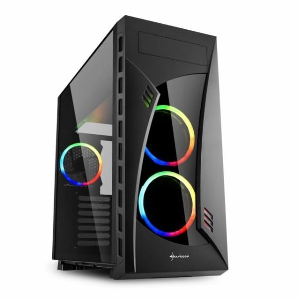 NIGHT-SHARK-RGB NIGHT SHARK,Atx,Siyah,USB 3.0 RGB Gaming Kasa