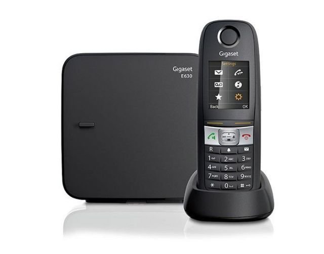 E630-BLACK GIGASET Dect 200 Rehber Caller Id Handsfree Sms Telefon