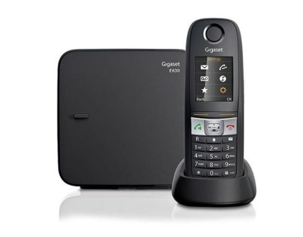 E630-BLACK GIGASET Dect 200 Rehber Caller Id Handsfree Sms Telefon
