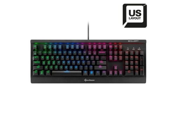 SKILLERMECHSGK3-R Skiller USB Q GAMING RGB RED
