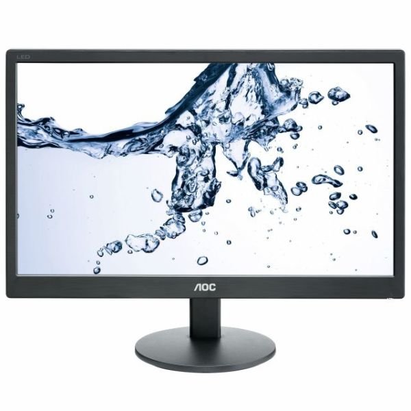 E970SWN 18,5'' 1366x768, 5ms, 60Hz,VGA, Parlak Siyah Led Monitör