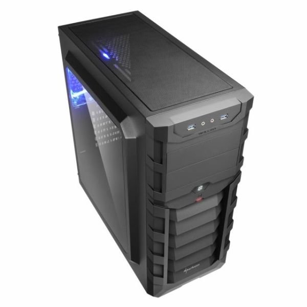 SKILLERSGC1WINDOWB Pencereli Powersız ATX Siyah Kasa