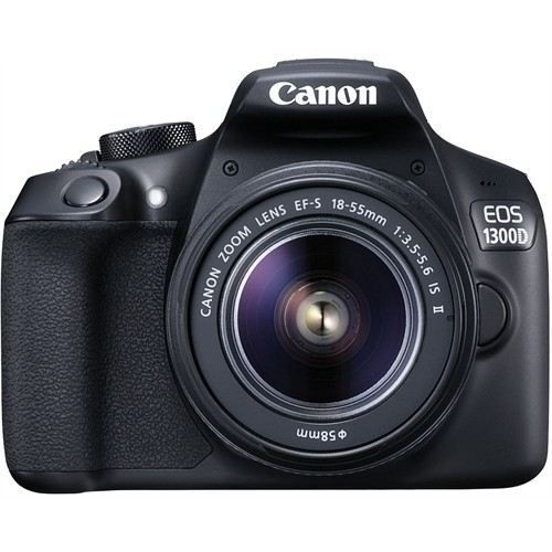 4549292058888 18MP 3''LCD EOS 1300D (W) & 18-55 IS Lens DSLR Fotoğraf Makinesi