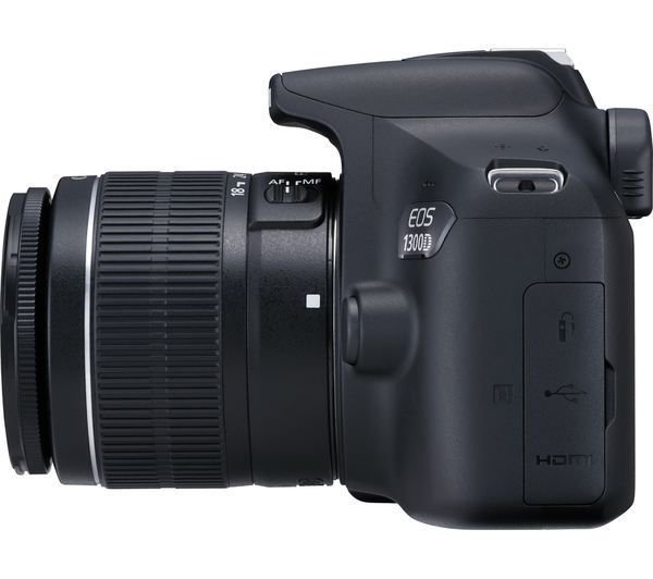 4549292058888 18MP 3''LCD EOS 1300D (W) & 18-55 IS Lens DSLR Fotoğraf Makinesi