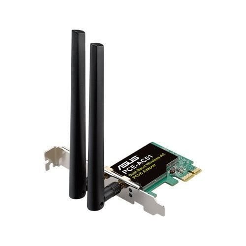 ASUS-PCE-AC51 Kablosuz-AC750 PCI Express Adaptör