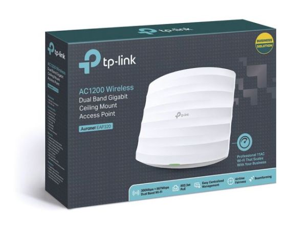 EAP320 Ac1200 Çift Bant Gigabit Tavan Tipi Access Point