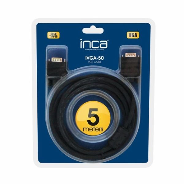 IVGA-50 5 METRE VGA KABLO ALTIN UÇLU BLİSTER