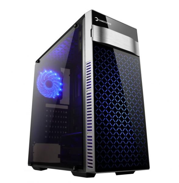 ATLAS 2x120mm Fanlı Şeffaf Yan Panel Gaming Mid ATX Kasa