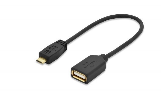ED-84192 0.20M, USB, AWG28, USB A Dişi - Micro USB OTG Kablosu