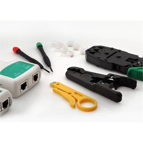SL-825W RJ-45/RJ-12/RJ-11 Uyumlu Üçlü Pense Tester ve Sıyırıcı