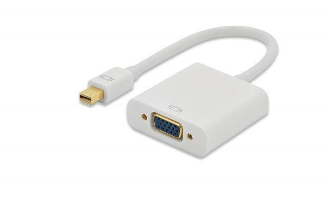 ED-84510 MiniDisplayPort - VGA Adaptör Kablosu, DP Erkek- HD15 Dişi, 0.15 metre,