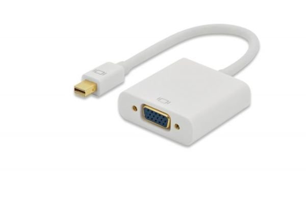 ED-84510 MiniDisplayPort - VGA Adaptör Kablosu, DP Erkek- HD15 Dişi, 0.15 metre,