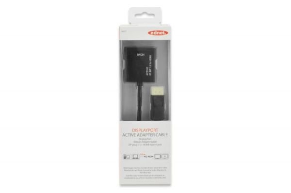ED-84517 0.20M Erkek-Dişi DP To HDMI Çevirici Adaptör