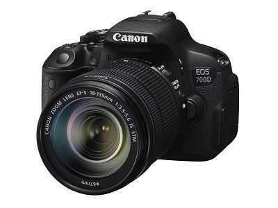 4960999981567 18MP 3''LCD EOS 700D 18-135 IS Lens Kit DSLR Fotoğraf Makinesi
