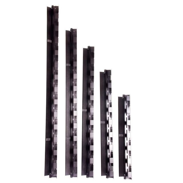 ULS42UD 42U Kapaklı Dikey Organizer (Sağ-Sol Takım) Rack Kabinet Aksamı