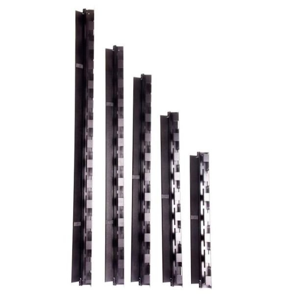 ULS42UD 42U Kapaklı Dikey Organizer (Sağ-Sol Takım) Rack Kabinet Aksamı