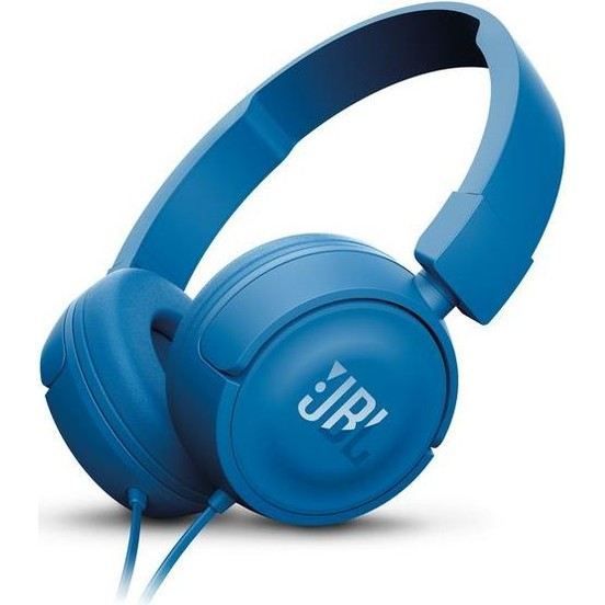 JBLT450BLU T450 CT,OE, Kafabantlı Kablolu Mikrofonlu Kulaklık Mavi