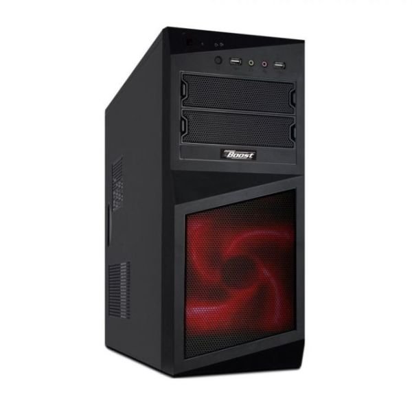 JBST-VK1630 500W Powerlı Penceresiz Midi Tower Siyah Kasa