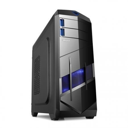 JBST-VKB045B 500W Powerlı Penceresiz Midi Tower Siyah Kasa