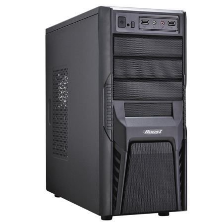 JBST-VKC003B 300W Powerlı Penceresiz Midi Tower Siyah Kasa