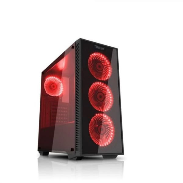 JBST-VKG1007R Pencereli Midi Tower Powersız Siyah Kasa