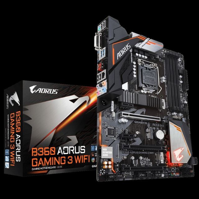 B360-AOR-GAM-3-W Intel B360 1151 DDR4 2666MHz DVI-D/HDMI Gaming Anakart