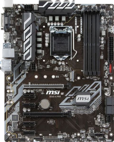 B360-A-PRO Intel B360 1151 DDR4 2666MHz DVI/DP Anakart
