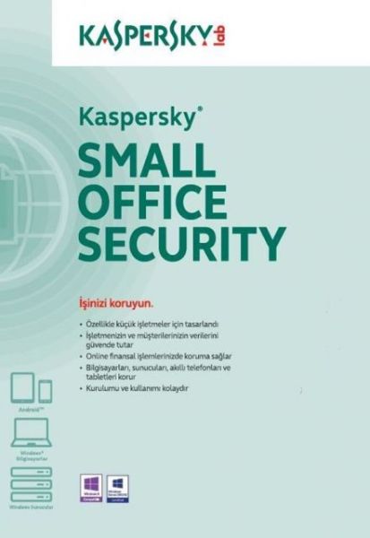5060037892028 Sof Kaspersky Small OFF4 1S+5K(+5K MD)1Y, Antivirüs