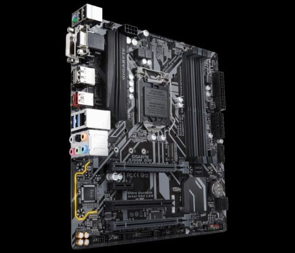 B360M-D3H Intel B360 1151 DDR4 2666MHz D-Sub/DVI-D Anakart