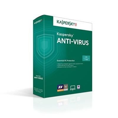 5060437608649 KASPERSKY ANTIVIRUS (2017) 2K-1Y