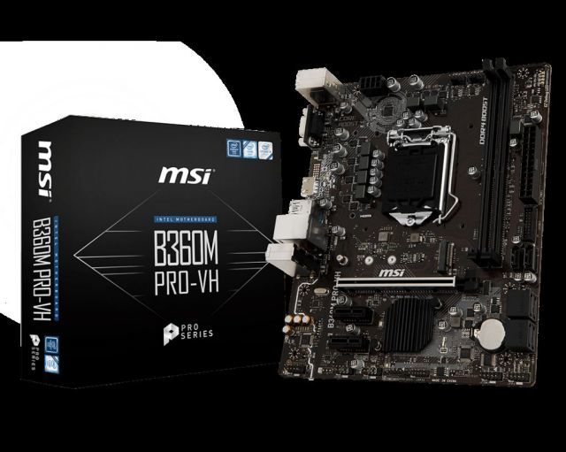 B360MPROVH Intel B360 1151 DDR4 2666MHz VGA/HDMI Anakart