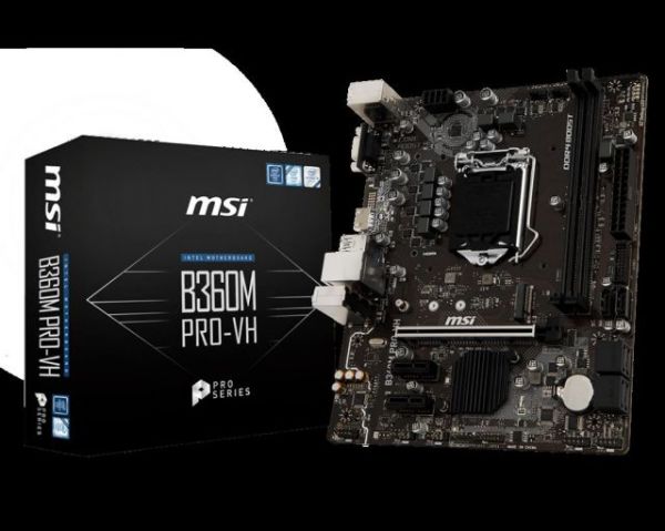 B360MPROVH Intel B360 1151 DDR4 2666MHz VGA/HDMI Anakart