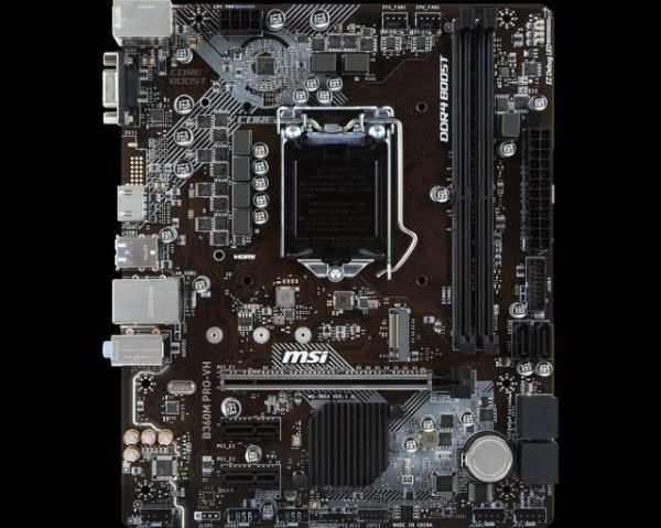 B360MPROVH Intel B360 1151 DDR4 2666MHz VGA/HDMI Anakart