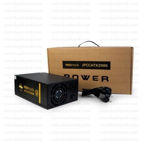 JPCCATX2000 2000W 80+ Gold 2x8cm Fanlı Güç Kaynağı