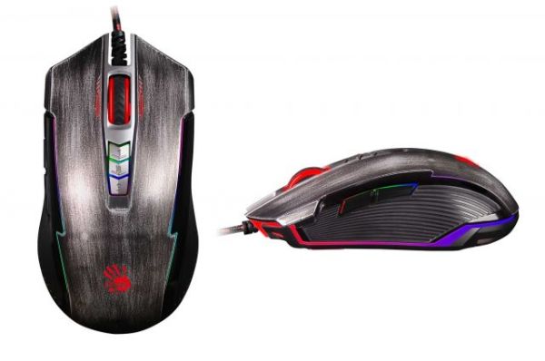 P93 P93 LK 5K Optik 5000CPI-RGB Kursun Gri Mouse