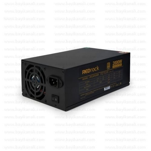 JPCCATX2000 2000W 80+ Gold 2x8cm Fanlı Güç Kaynağı