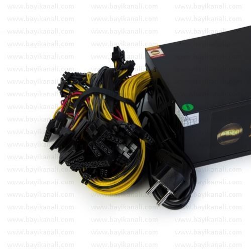 JPCCATX2000 2000W 80+ Gold 2x8cm Fanlı Güç Kaynağı