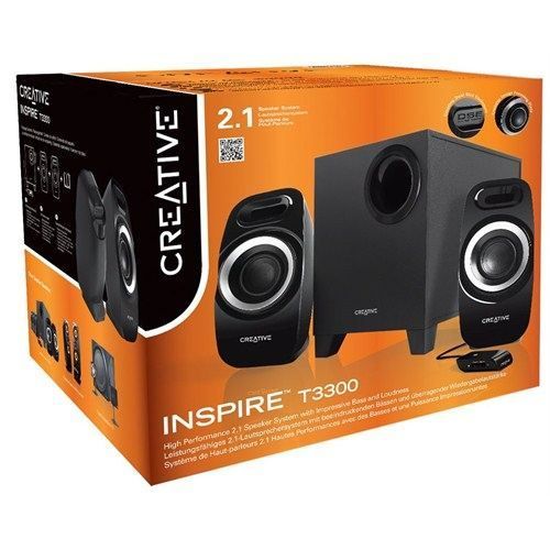 51MF0415AA001 Inspire T3300 27W Rms 2+1 Siyah Hoparlör