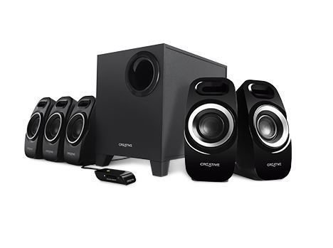51MF4115AA001 Inspire T6300,57W Rms 5+1 Siyah Hoparlör
