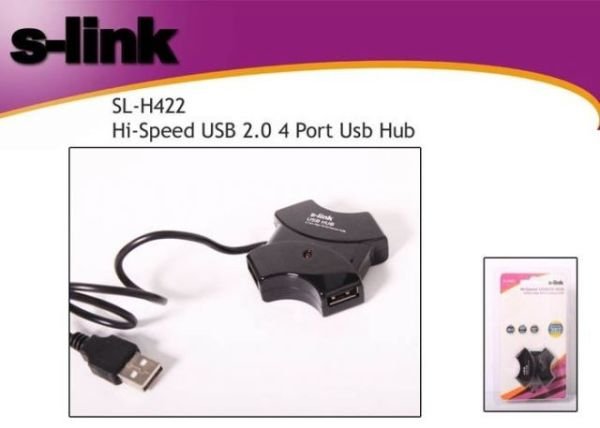 SL-H422 4 Port Usb 2.0 Hub