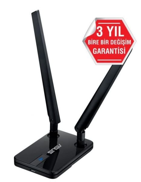 USB-N14 300Mbps Yüksek Menzilli Kablosuz Ağ Adaptörü