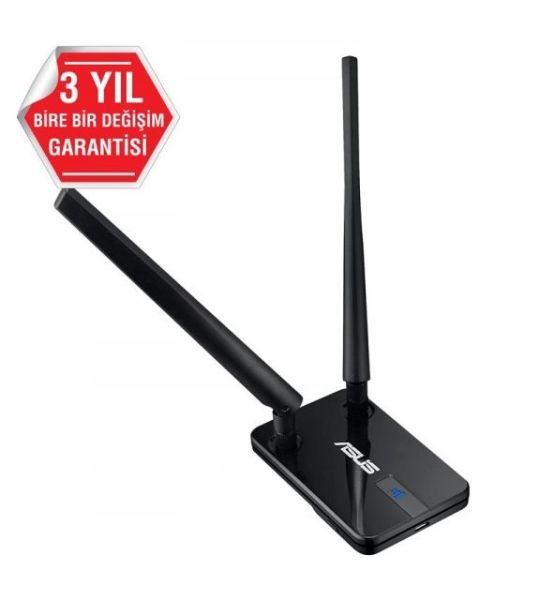 USB-N14 300Mbps Yüksek Menzilli Kablosuz Ağ Adaptörü
