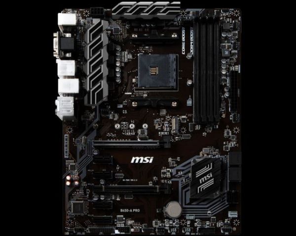 B450-A-PRO B450-A PRO AM4 DDR4 3466MHz VGA/DVI/HDMI Gaming Anakart