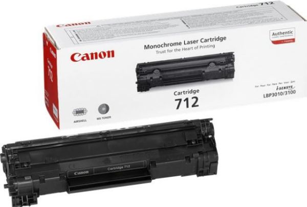 CRG-712 Siyah 1500 Sayfa Lazer Toner