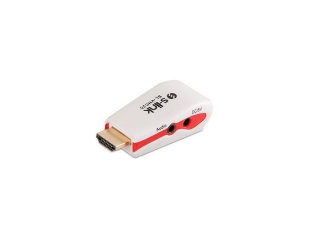 SL-HVS30 HDMI to VGA Çevirici Sesli Model Kablo
