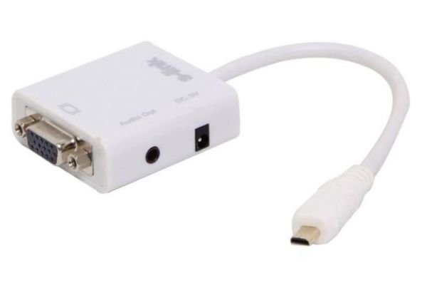 SL-MUV13 Micro USB to VGA + Audio Çevirici