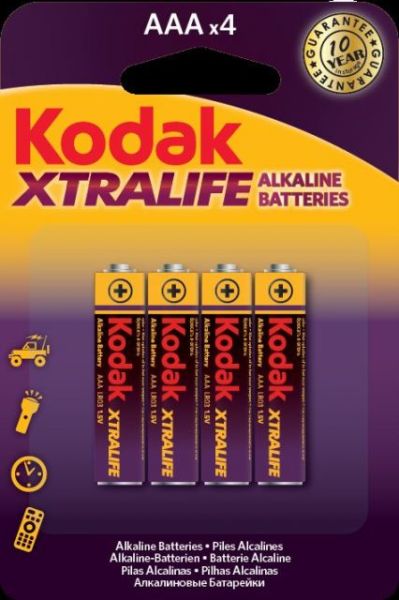 K3A-4-30951990 AAA XTRALIFE 4 adet Alkalin İnce Pil