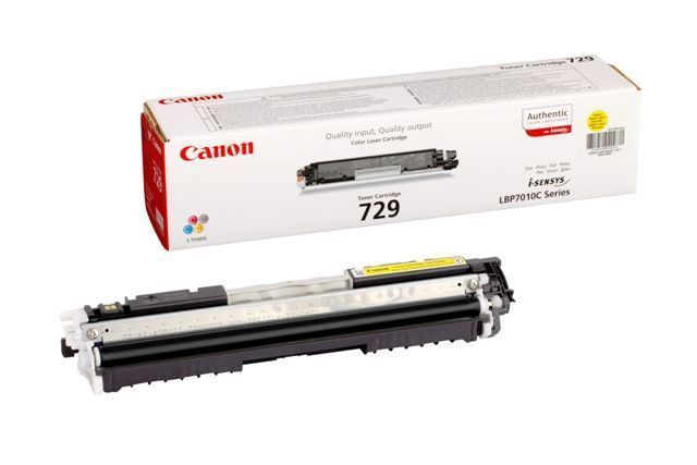 CRG-729Y Sarı 1000 Sayfa Lazer Toner